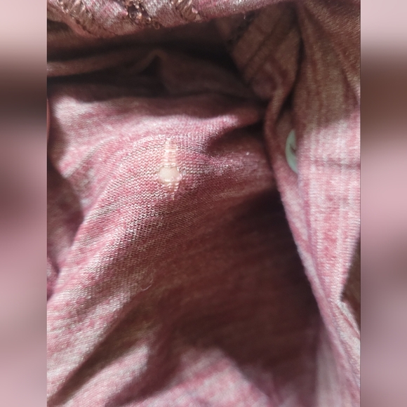 GUC Lululemon Athletica Lost in Pace Long Sleeve Heathered Deep Rouge Size 12 - Picture 13 of 14